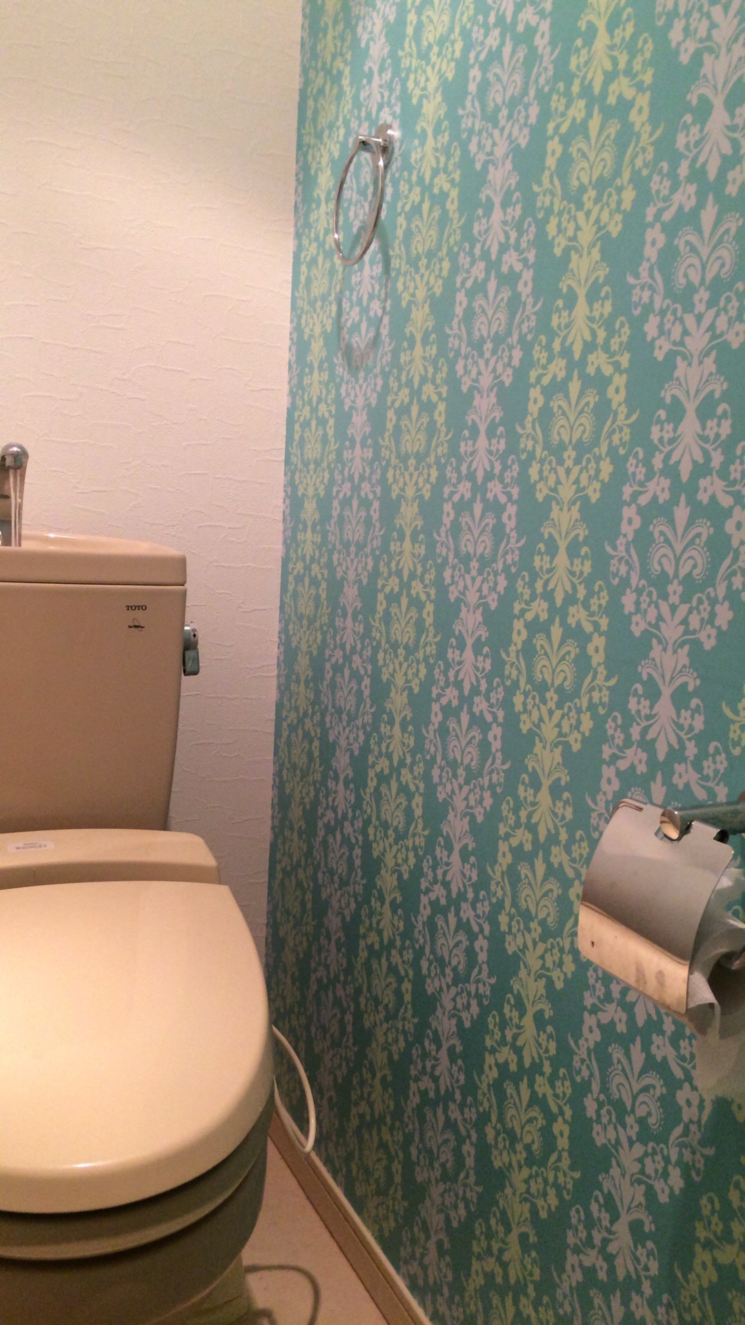 トイレのアクセントクロス集 東京都昭島市 内装 リフォームのアイル